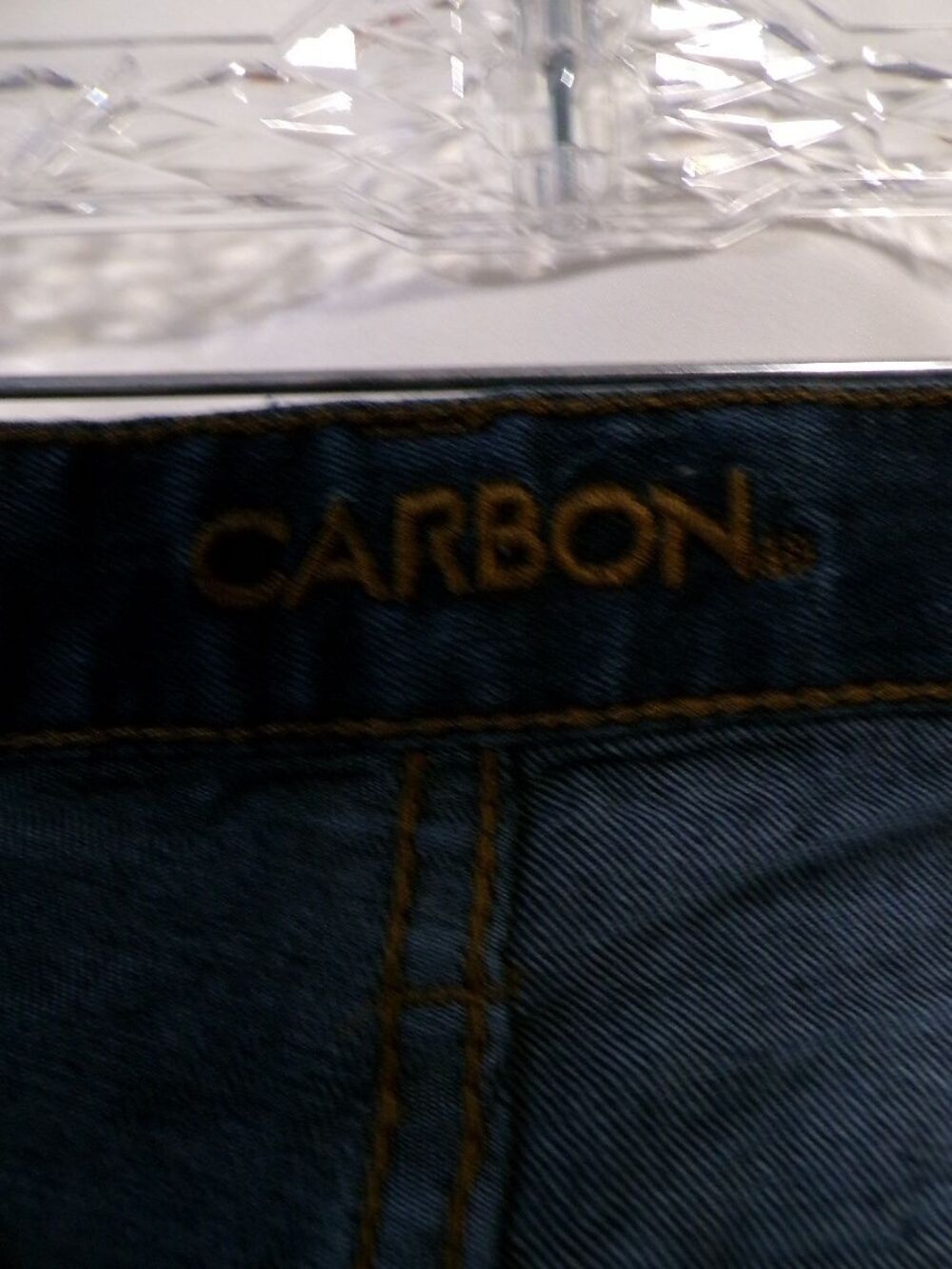 Carbon Super Skinny Men's Jeans 30x30 Dark Blue Skinny Denim - Picture 5 of 8